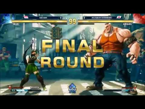 Xian Ibuki vs Stormkubo Abigail EVO Japan 2018 SFV AE