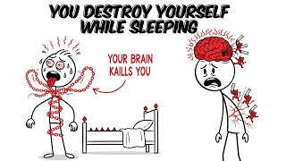 🔥YOUR SLEEP IS DESTROYING YOUR SPINE - 8 HOURS OF SILENT DESTRUCTION