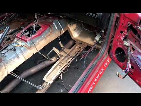 1988 Mustang fox body floor replacement