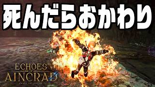 死んだらセーブデータが消える世界で冒険する『 Echoes of Aincrad 』