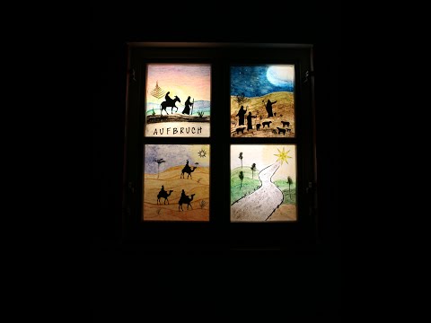 1. Adventsfenster 2021 - Familie Wörle