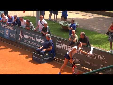 Finale Femminile 2018 Itf under 18 Città di Prato 1° set