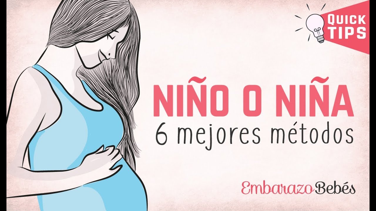 ¿NIÑO O NIÑA - 6 métodos para saberlo ¡Descúbrelo!