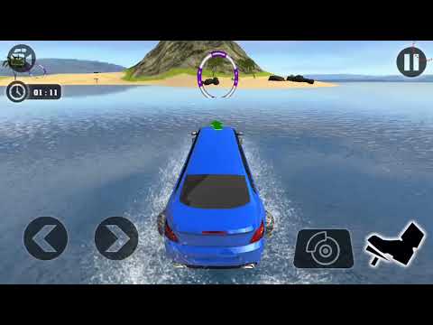 Beach Water Surfer Limousine Car Driving Simulator Android Gameplay #1