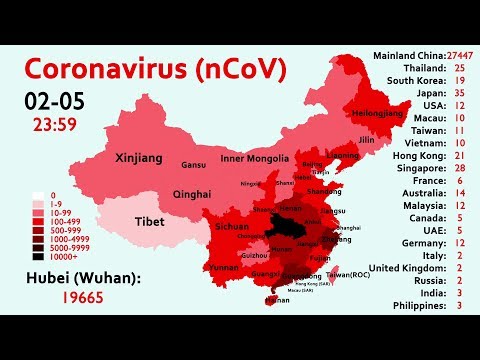 Timeline of the Coronavirus by Map (Since January 2020)