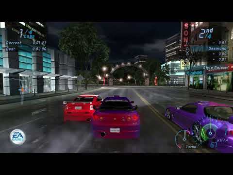 NFS Underground Ep.74 - Brett the Wall Scraper