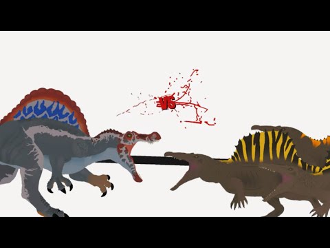 JP3 Spinosaurus| VS |JWR Spinosaurus (Trio)