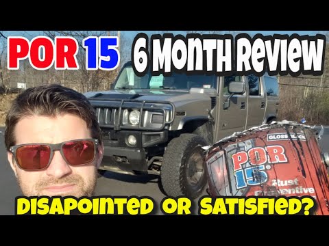POR15 Rust Preventative 6 Month Review - Flying Wheels -