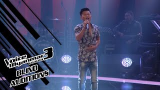 Aung Pi: &quot;When I Was Your Man&quot; - Blind Auditions - The Voice Myanmar Season 3, 2020