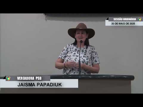 CMBTE - USO DE TRIBUNA PELA VEREADORA JAISMA PAPADIUK - PSB.