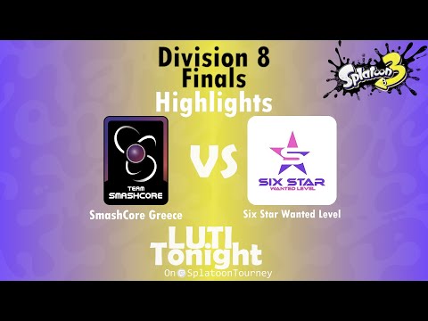 LUTI Season 13, Division 8 Finals Highlights: SmashCore Greece Six Star Wanted Level