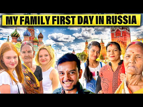 Our First day in RUSSIA & Red Square