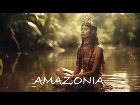 Amazonia + Soothing Amazonian Ambient Music with Nature Sounds + Ethereal Meditative Ambient Music