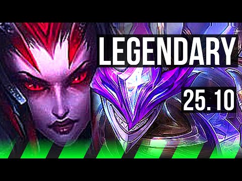 ELISE vs SHACO (JGL) | 21/0/6, Legendary | KR Master | 25.10