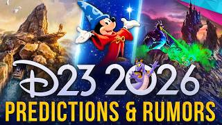 D23 EXPO 2026 | Disney Parks Predictions & Rumors - Disney News
