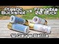 12 Gauge Battle: Plastic vs. Frangible Buckshot