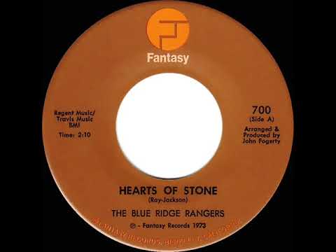 1973 HITS ARCHIVE: Hearts Of Stone - Blue Ridge Rangers (mono 45)