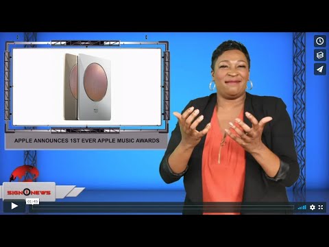 Apple announces 1st ever Apple Music Awards (ASL - 12.4.19)