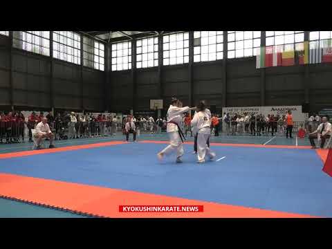35th IKO EC, 1/4 -55kg, Hadel Alkanderi (Kuwait) - Daria Dobkowska Szefer (Poland, aka)