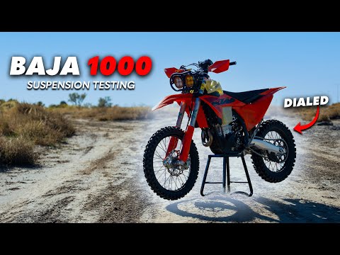 Suspension Testing For The 2025 Baja 1000