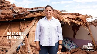 Oxfam Intermón Hajar Bou Chamoun, sobre el Terremoto en Marruecos anuncio