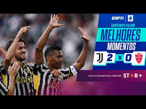 Gols e lances de Juventus x Monza
