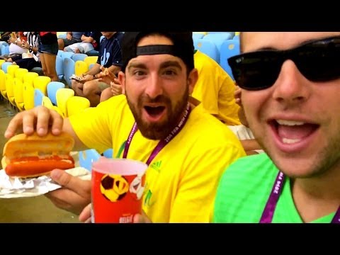 Dude Perfect Invades A World Cup Game!