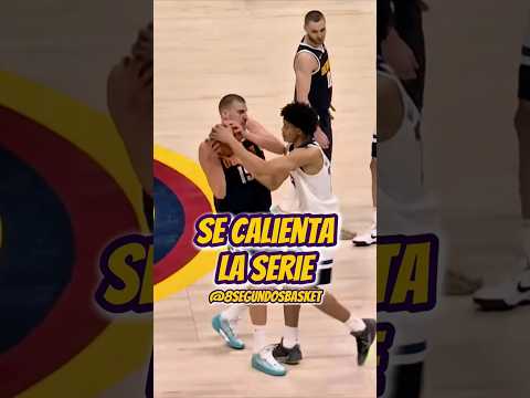 Jokic no se rinde y esto está más caliente que nunca😳 #nba #nikolajokic #denvernuggets #baloncesto