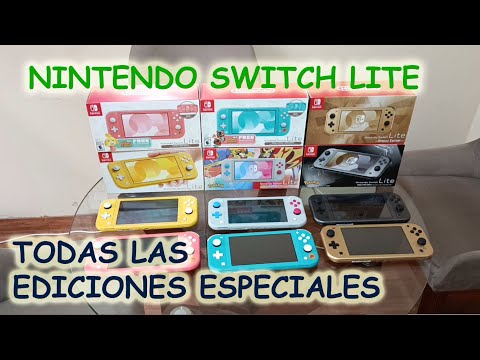 All the Nintendo Switch Lite special editions. Which one do you like best?