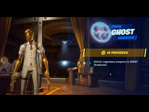 Deliver Legendary weapons to GHOST Dropboxes