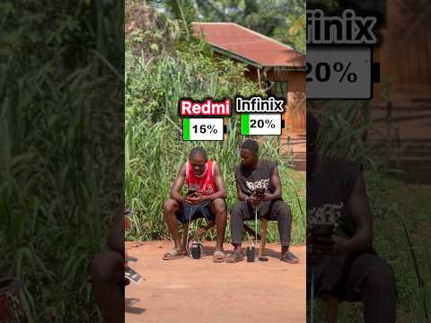 Redmi vs Infinix charging 😳