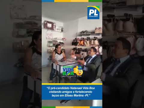 Natanael Vida Boa esteve visitando amigos e fortalecendo laços em Eliseu Martins - PI