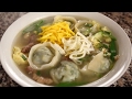 Dumpling soup (Mandu-guk: 만두국)