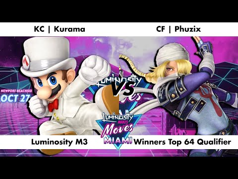 KC | Kurama (Mario) vs CF | Phuzix (Sheik) | Winners Semis Pool USA3 | Luminosity Makes Moves Miami