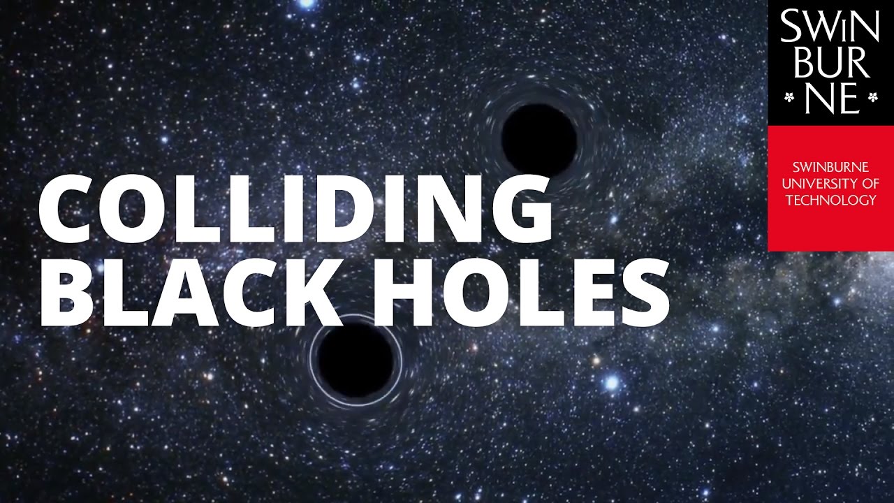 Colliding Black Holes - YouTube