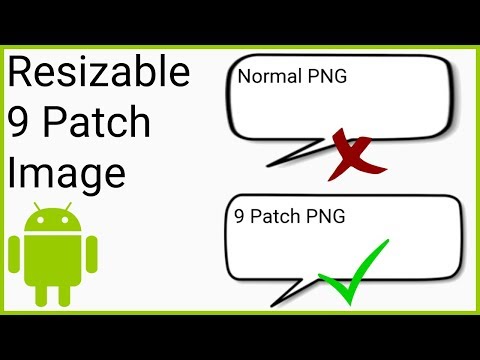 Create Resizable 9 Patch Images Android Studio Tutorial