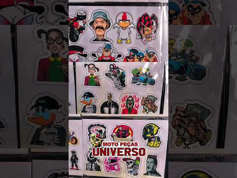 Motopeças Universo, em Teixeira- PB. Adesivos, acessórios, óleos e lubrificantes.