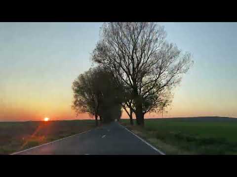 On the road through Tulcea, Romania