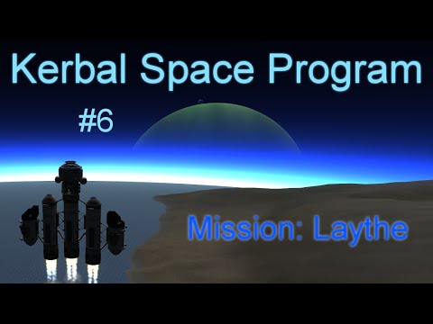 Kerbal Space Program German Lets Play Mission nach Laythe 6/7 Start von Laythe und andocken