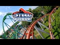 Steel Force Front Row POV Dorney Park Airtime Packed Morgan Hyper Coaster