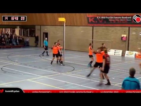 K.V. Mid-Fryslân / Jansma Burdaad 1 - Unitas / Perspectief 1 (deel 3)