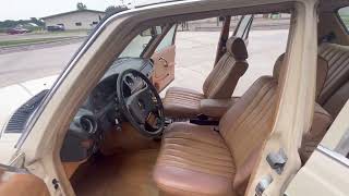 1983 Mercedes-Benz 300 D Turbodiesel Interior Tour