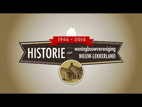 Woningbouwvereniging Nieuw-Lekkerland 70 jaar