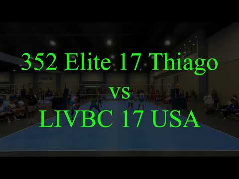 352 Elite 17 Thiago vs LIVBC 17 USA