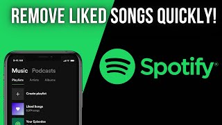 How To Quickly Remove Liked Songs From Spotify