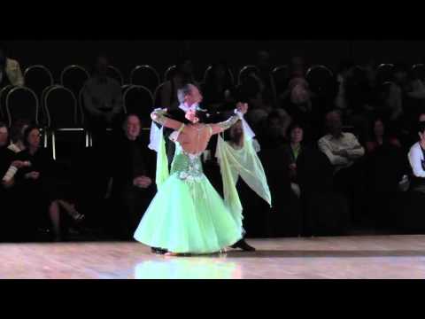 Edward Brennan & Cecilia Wang dance 2016 Portland Open SR I Standard Championship