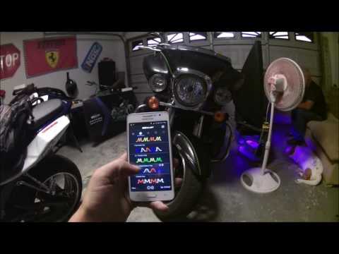 2 in 1 LED Headlight with Bluetooth demon eye