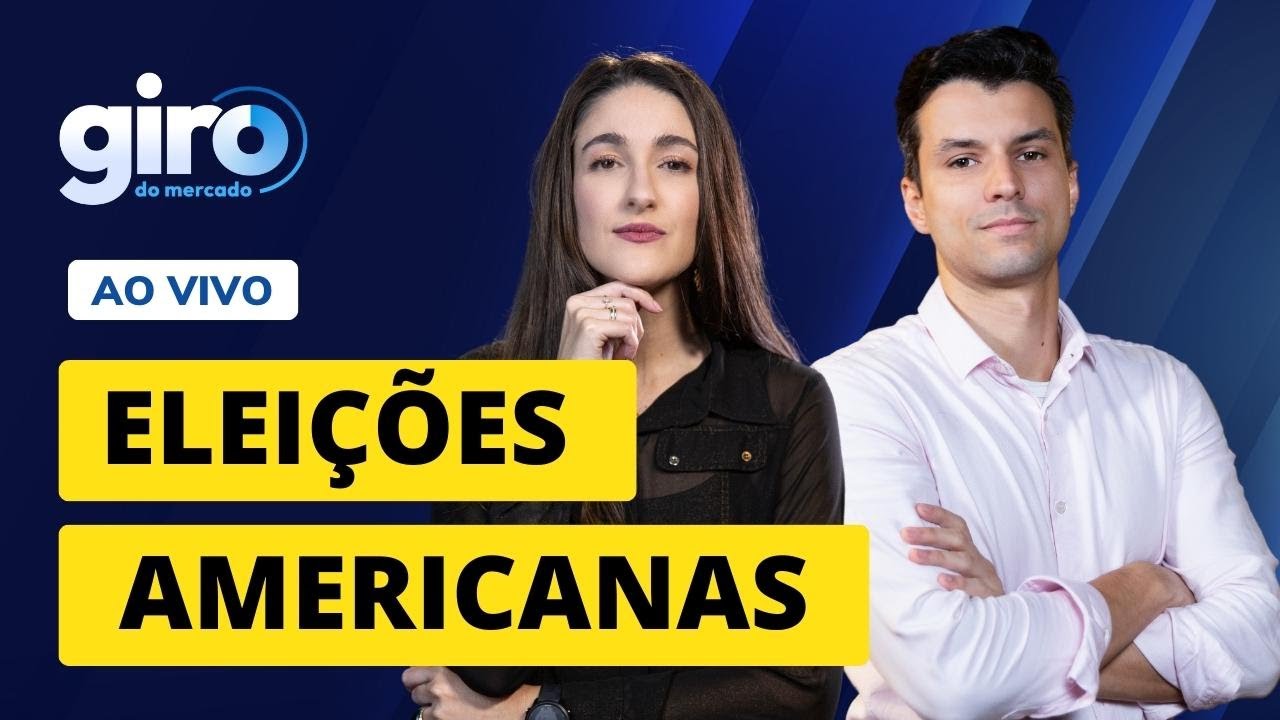 🔴 Trump x Kamala: Eleições americanas e ações internacionais para surfar no cenário