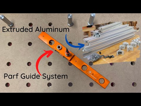 Making an MFT Style Assembly Table Using Extruded Aluminum // Parf Guide System