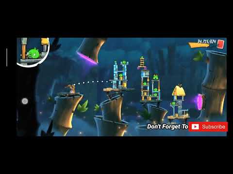 Daily Challenge 4-5-6 Room Angry Birds 2 Today 14/02/2022 With Bubbles !!🥳🥳Birdie🥳🥳!! (No Gems Used)